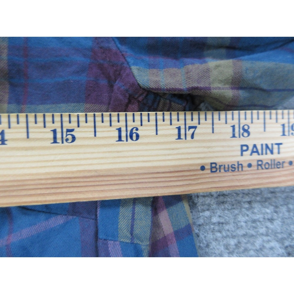 North Face Shirt Womens Small Plaid Button Up‎ Long Sleeve Outdoors Hiking Top - Picture 7 of 13